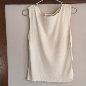 Creme tank top